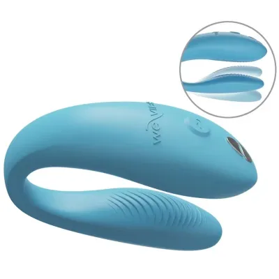 Vibrátor pro páry We-Vibe Sync Go s aplikací, tyrkysový - obrázek 3