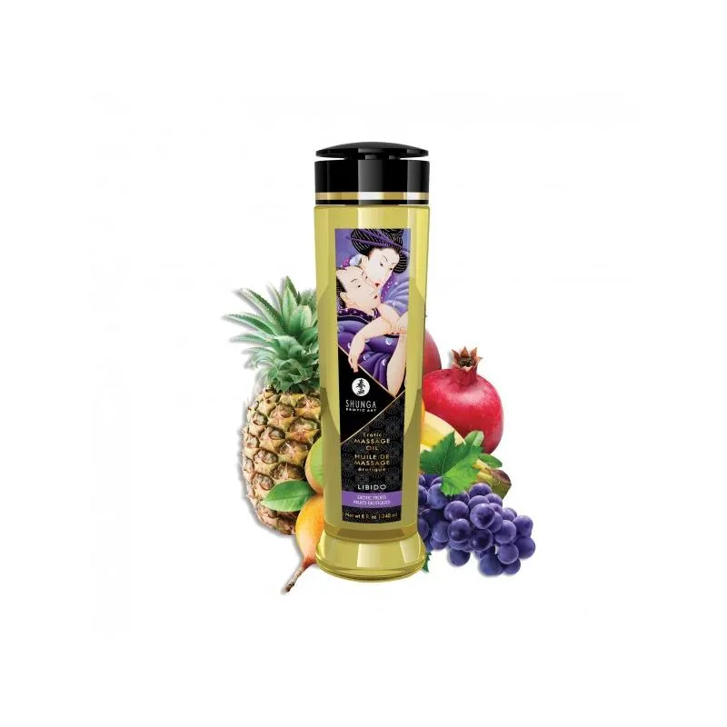 Masážní olej Shunga Libido, 250 ml