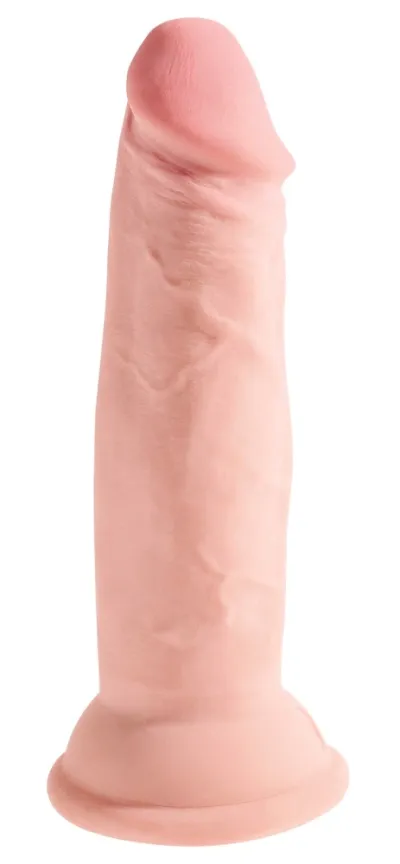 Realistické dildo King Cock Plus Triple Density s přísavkou, 15 cm - obrázek 3