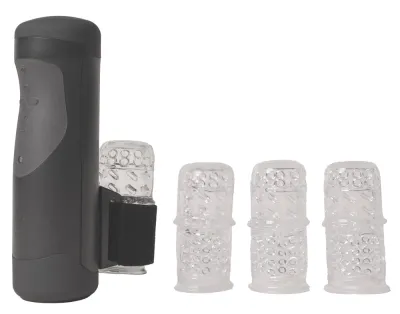 Automatický masturbátor The Handy 1.1, interaktivní, černý, 23 cm - obrázek 5