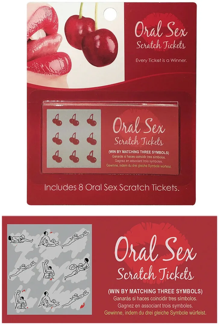 Stírací losy Kheper Games Oral Sex Scratch and Win - obrázek 2