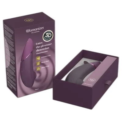 Tlakový stimulátor klitorisu Womanizer Next s Climax Control, tmavě fialový - obrázek 20