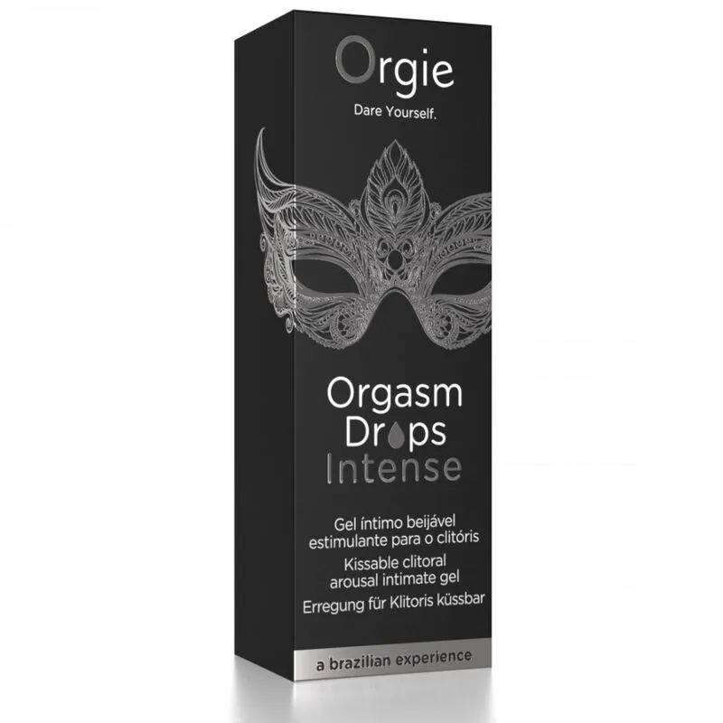 Hřejivé stimulační kapky na klitoris Orgie Orgasm Drops Intense, 30 ml - obrázek 3