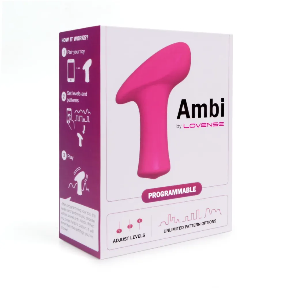 Lovense Ambi, minivibrátor s ovládáním přes aplikaci, voděodolný, růžový - obrázek 8