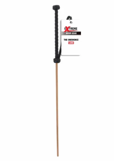Silikonová rákoska Hidden Desire Extreme The Obedience Cane, 60 cm, černá - obrázek 2