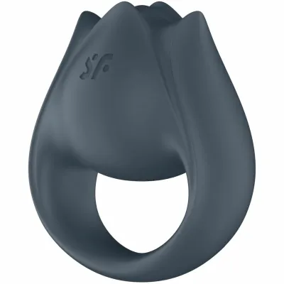 Vibrační erekční kroužek a prstový vibrátor Satisfyer Perfect Pair 2, šedý - obrázek 6