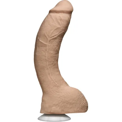 Realistické dildo Doc Johnson Jeff Stryker z UR3, 25 cm, bílé - obrázek 5