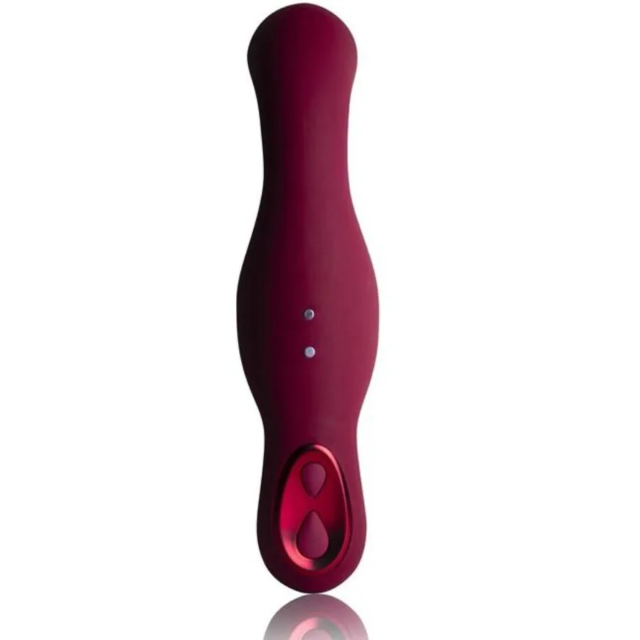 Vibrátor na bod G a k sezení Rocks-Off Ruby Glow Blush s ovladačem, červený - obrázek 5