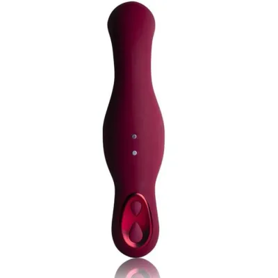 Vibrátor na bod G a k sezení Rocks-Off Ruby Glow Blush s ovladačem, červený - obrázek 5
