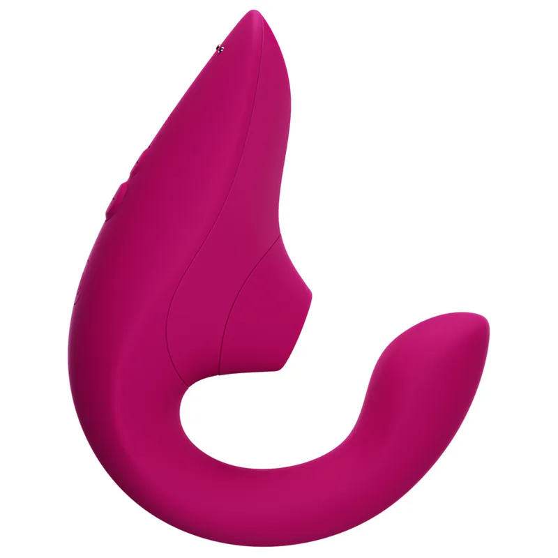 Rabbit vibrátor s tlakovým stimulátorem klitorisu Womanizer Blend, zářivě růžový - obrázek 4