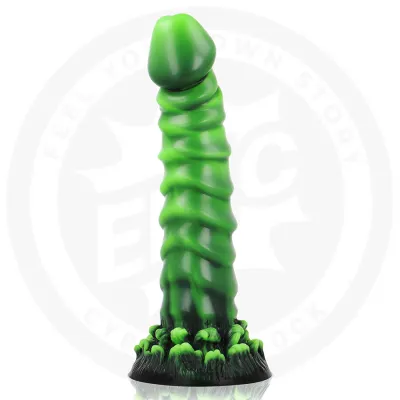 Silikonové dildo EPIC Caelion Living Root, 22,5 cm, zemité tóny - obrázek 4