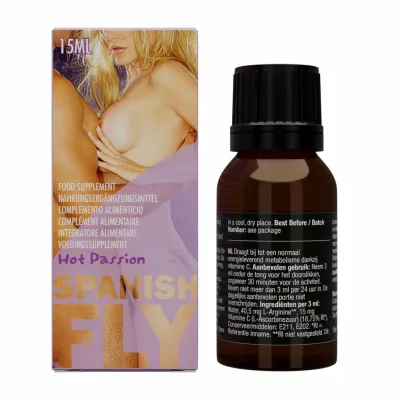 Afrodiziakální kapky Cobeco Spanish Fly Hot Passion, 15 ml
