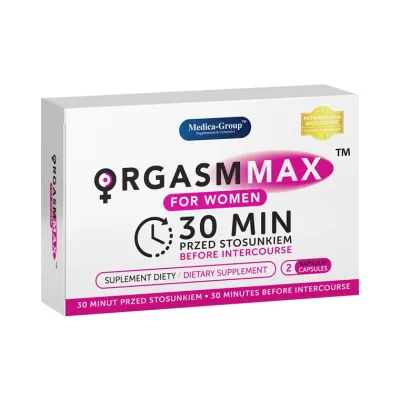 Kapsle pro ženy Medica Group Orgasm Max For Women, 2 ks