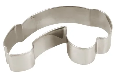 Sada kovových vykrajovátek Erotic Bakery, 2 ks, 10 cm, stříbrná - obrázek 4