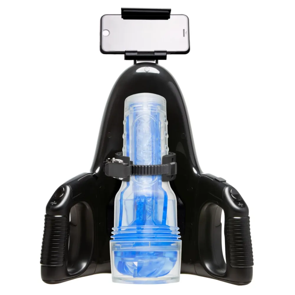 Automatický přístroj Fleshlight Universal Launch pro masturbátory, s držákem na telefon - obrázek 5