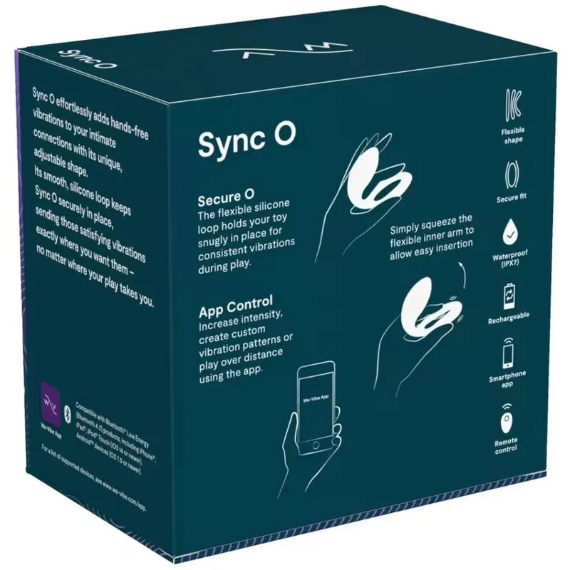 Vibrátor pro páry We-Vibe Sync O s aplikací, tmavě zelený - obrázek 14