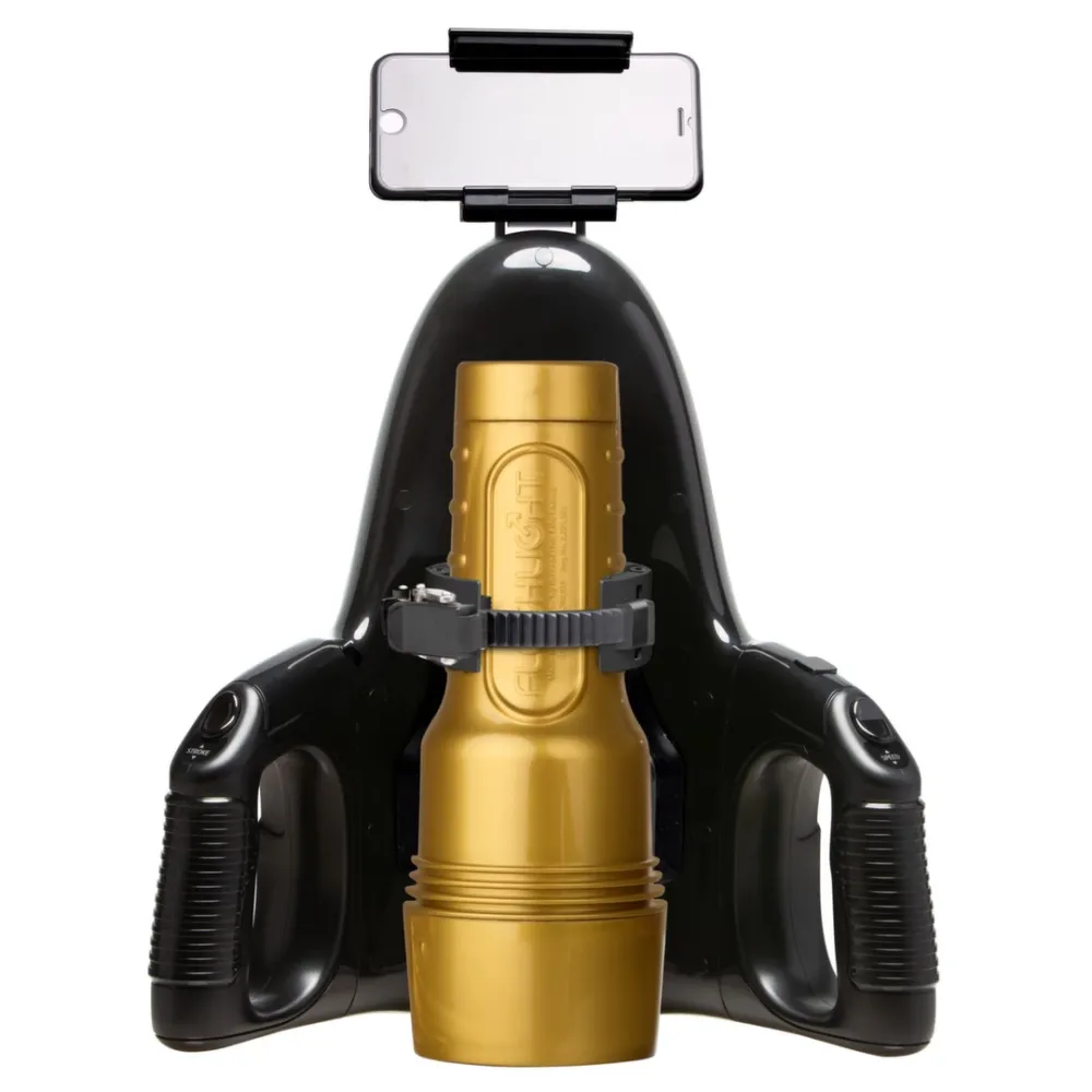 Automatický přístroj Fleshlight Universal Launch pro masturbátory, s držákem na telefon - obrázek 4