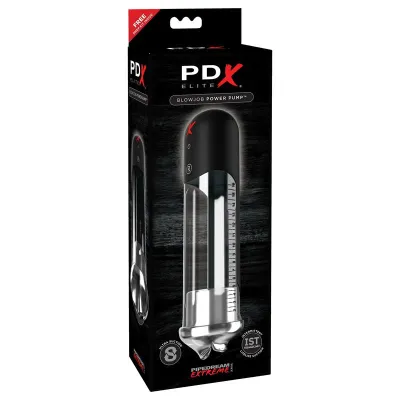 Automatická vakuová pumpa na penis PDX Elite Blowjob Power Pump - obrázek 3
