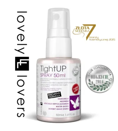 Zpevňující intimní sprej Lovely Lovers TightUP, 50 ml