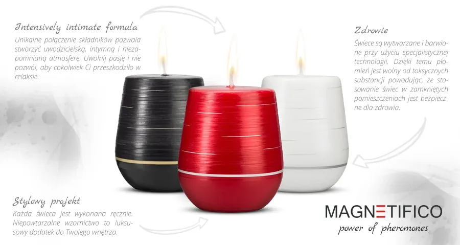 Vonná svíčka Magnetifico Tantra Magic, santalové dřevo, ruční výroba, 36 h hoření - obrázek 6