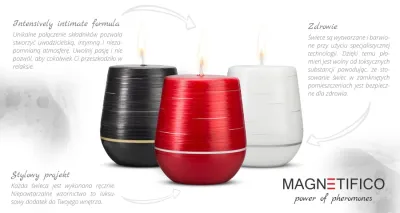 Vonná svíčka Magnetifico Tantra Magic, santalové dřevo, ruční výroba, 36 h hoření - obrázek 6