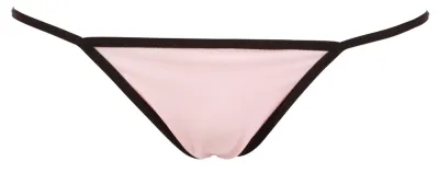 Košilka s tangy Cottelli Collection s krajkou, růžová, M - obrázek 6