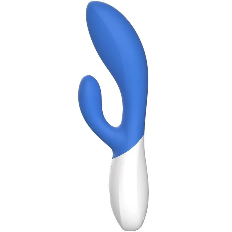 Rabbit vibrátor LELO INA Wave 2 s technologií WaveMotion, světle modrý - obrázek 2