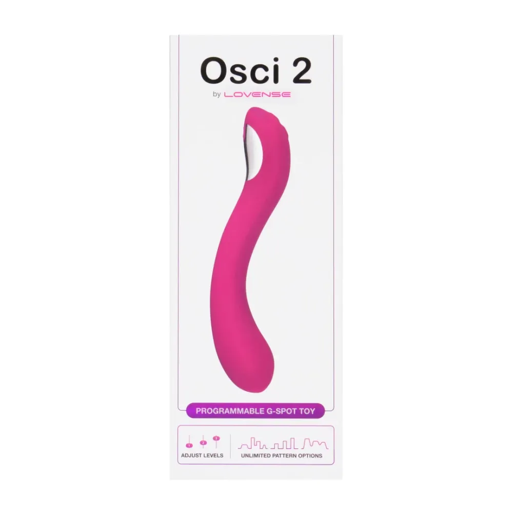 Oscilační vibrátor Lovense Osci 2 s ovládáním aplikací, růžový - obrázek 4