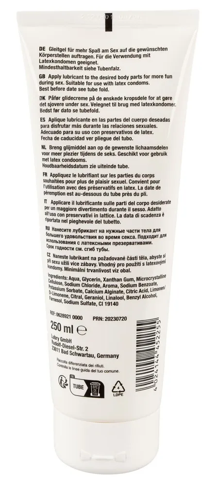 Lubrikační gel HOT Porn Sperm Pineapple na vodní bázi, ananas, 250 ml - obrázek 3