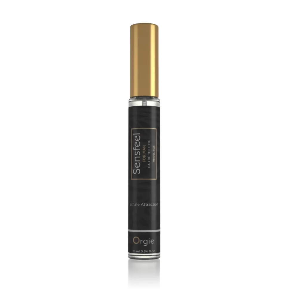 Toaletní voda s feromony pro muže Orgie Sensfeel, cestovní balení 10 ml - obrázek 2