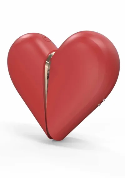 Stimulátor Xocoon Heartbreaker 2 v 1 s vibracemi a lízáním, silikon, růžový - obrázek 5