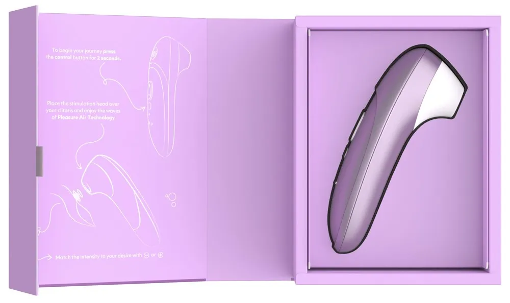 Tlakový stimulátor klitorisu Womanizer Pro Vibrant, šeříkový - obrázek 7