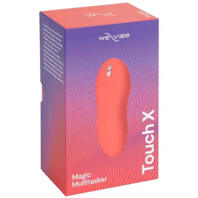 Vibrátor na klitoris We-Vibe Touch X, nabíjecí, korálový - obrázek 13