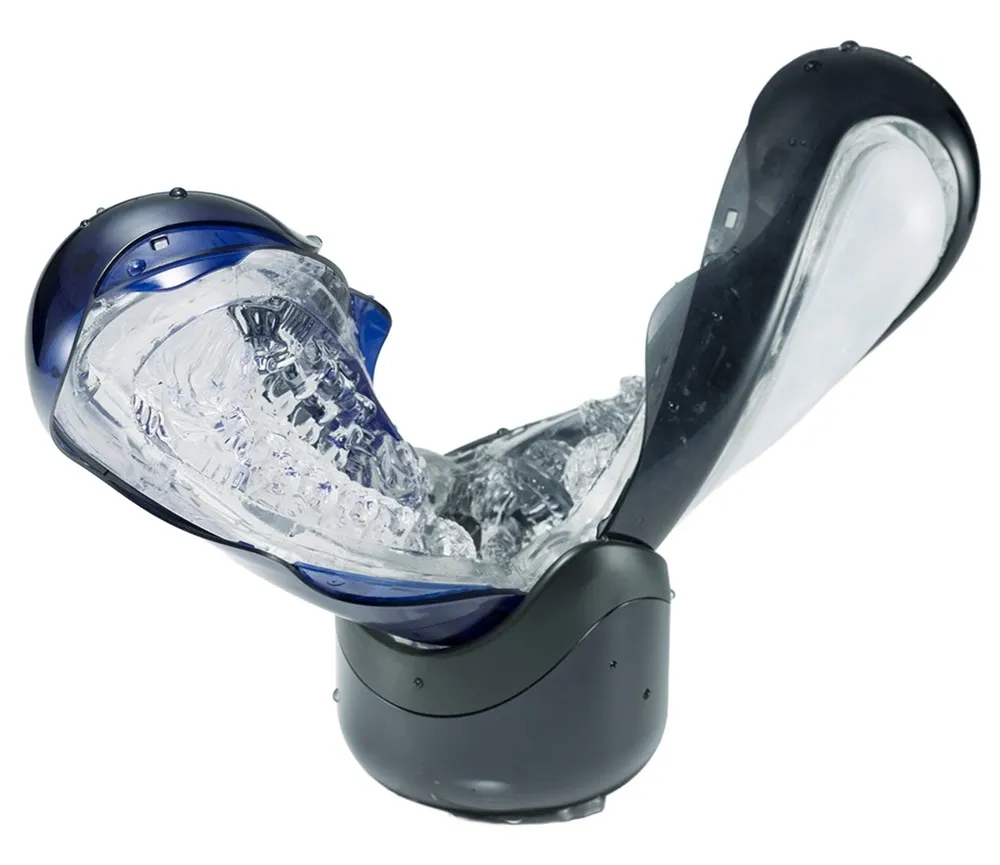 Masturbátor TENGA Flip 360, tmavě fialový - obrázek 3