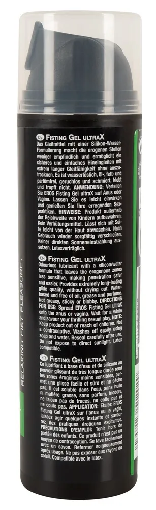 Hybridní lubrikační gel EROS UltraX na fisting, 200 ml - obrázek 3