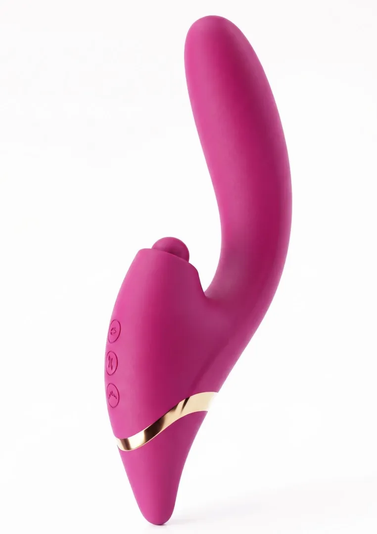 Přirážecí vibrátor Xocoon Triple Thrill Climaxer se 3 motory, silikon, vodotěsný