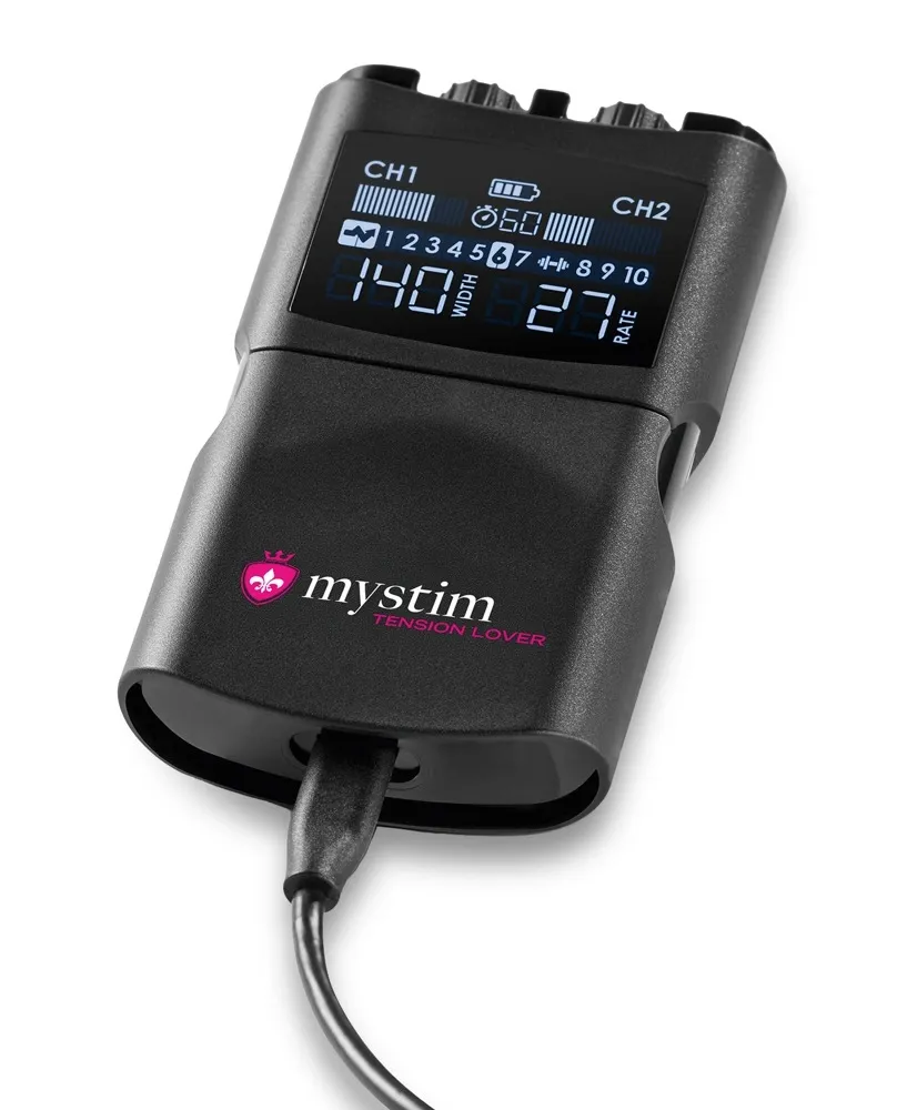 Elektrostimulační jednotka Mystim Tension Lover 2, 2 kanály, USB-C - obrázek 7