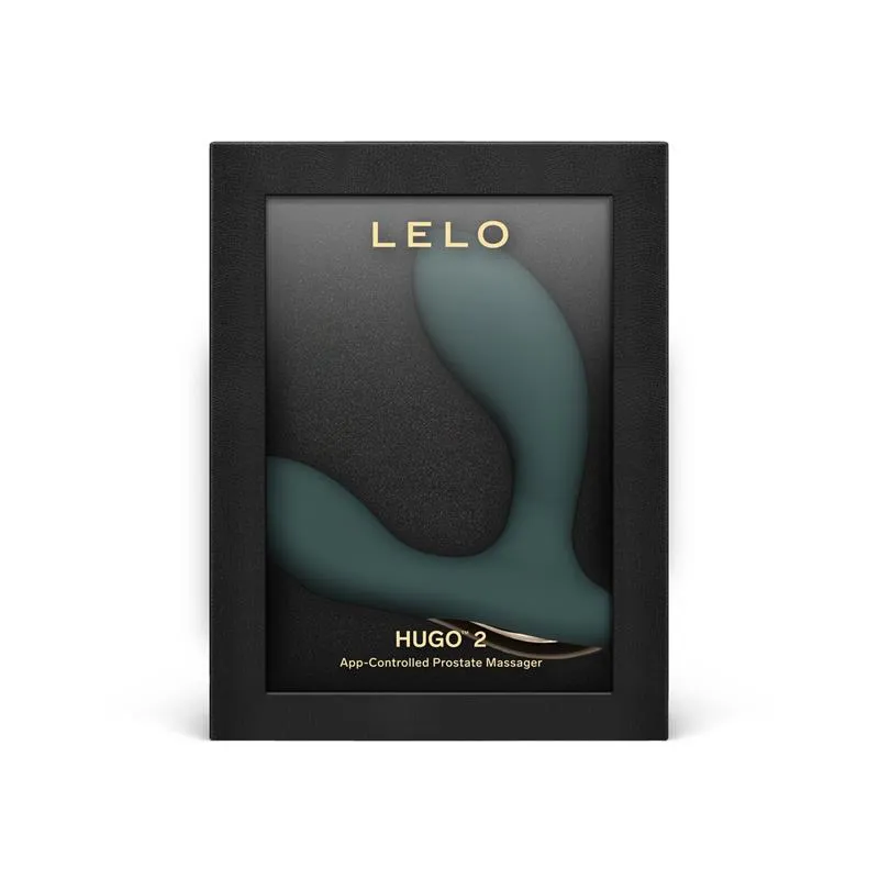 Stimulátor prostaty LELO Hugo 2 s aplikací, zelený - obrázek 5