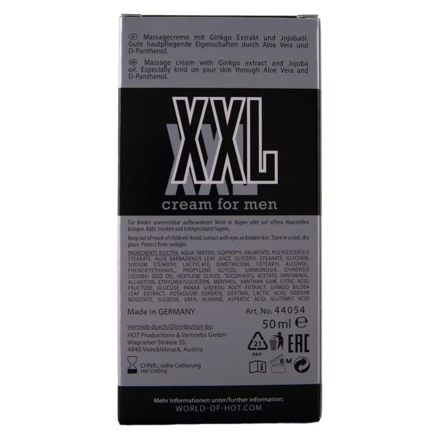 Krém pro muže HOT XXL Cream, 50 ml - obrázek 6