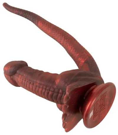 Oboustranné fantasy dildo Beasty Cocks Panthera Double s přísavkou, silikon, 47 cm - obrázek 6