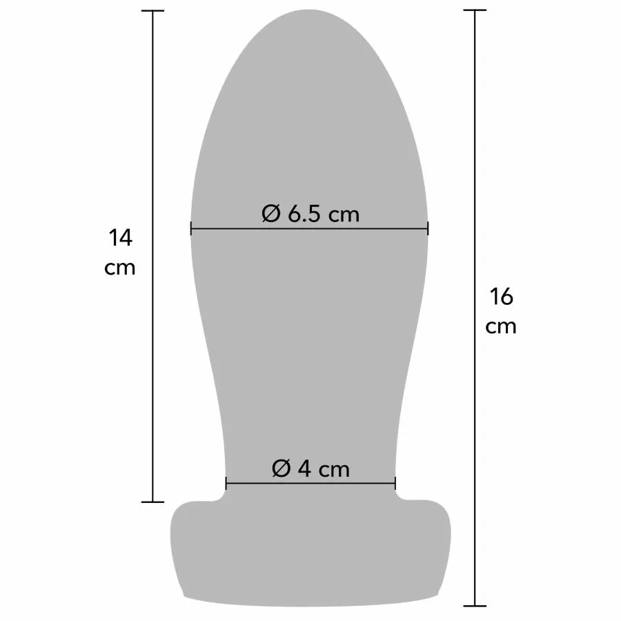 Těžký anální kolík Hidden Desire Extreme Heavy Stretcher, velký, 6,5 cm - obrázek 4