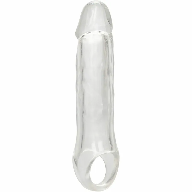 Návlek na penis CalExotics Performance Maxx Clear Extension, průhledný, 19 cm - obrázek 3