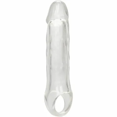 Návlek na penis CalExotics Performance Maxx Clear Extension, průhledný, 19 cm - obrázek 3