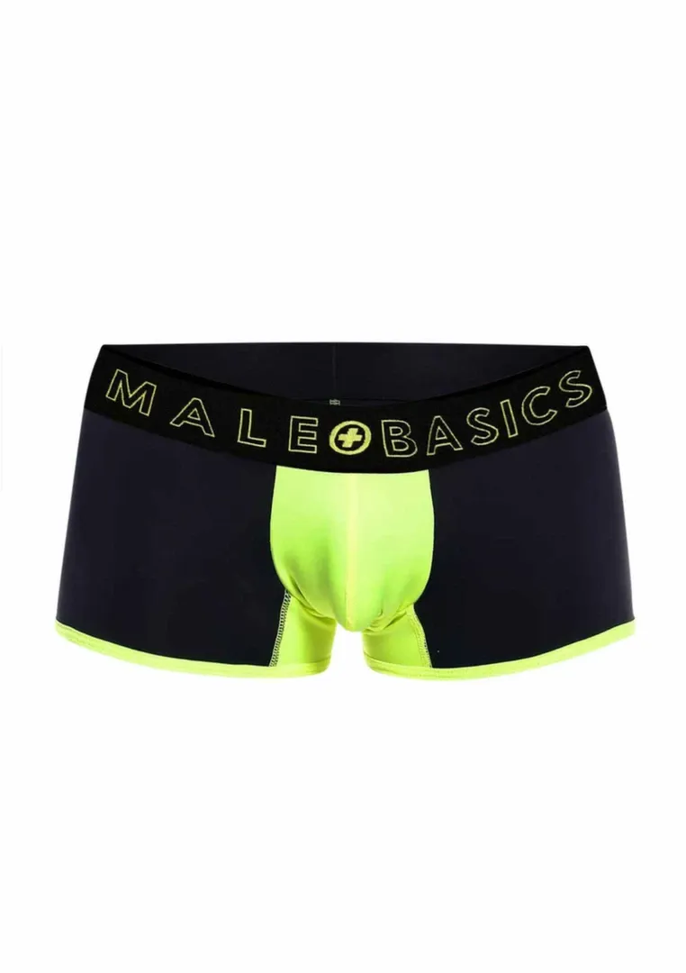 Pánské boxerky MaleBasics Neon Trunk, prodyšné, neonové - obrázek 5
