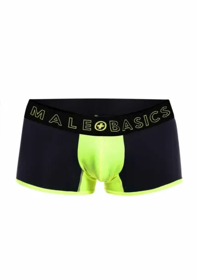 Pánské boxerky MaleBasics Neon Trunk, prodyšné, neonové - obrázek 5