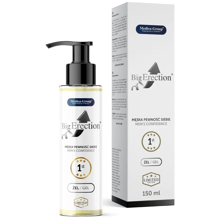 Intimní gel pro muže Medica-Group BigErection, 150 ml