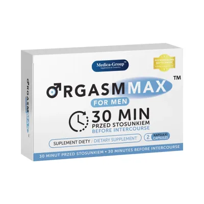 Kapsle pro muže Medica-Group Orgasm Max For Men, 2 ks