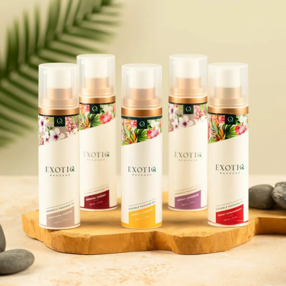 Masážní olej Exotiq Soothing Jasmine s vůní jasmínu, 100 ml - obrázek 7