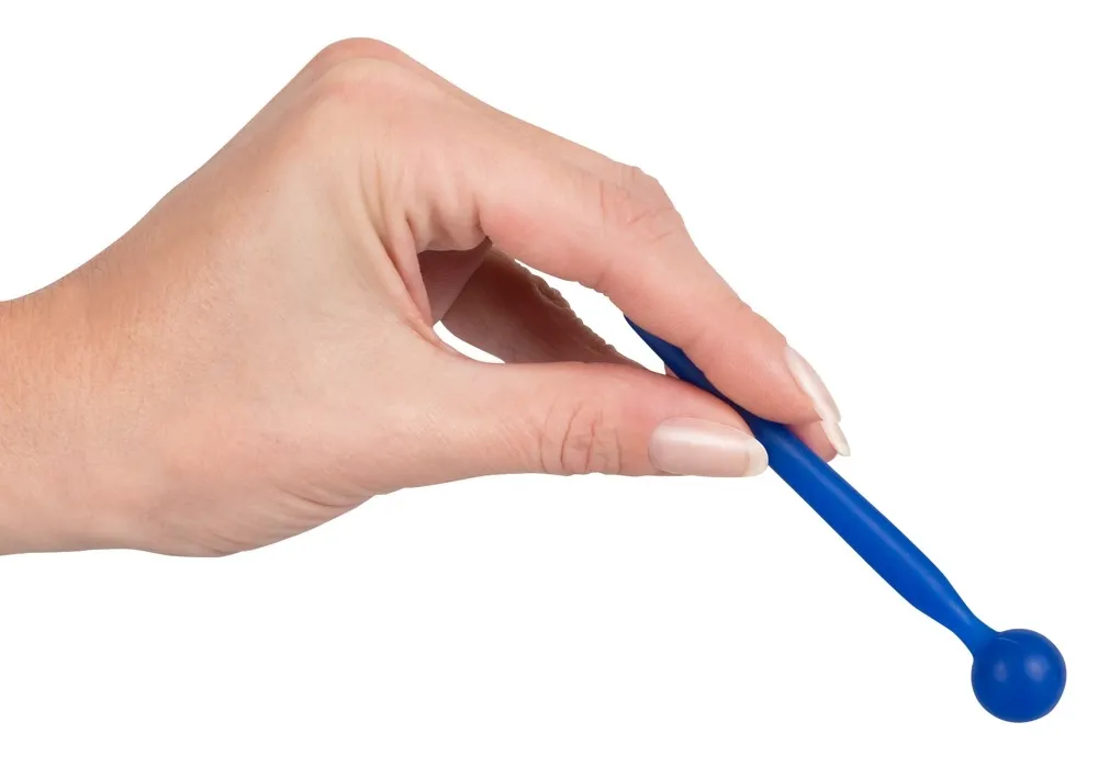 Ohebný silikonový dilatátor do močové trubice You2Toys, modrý, 9,6 cm - obrázek 6