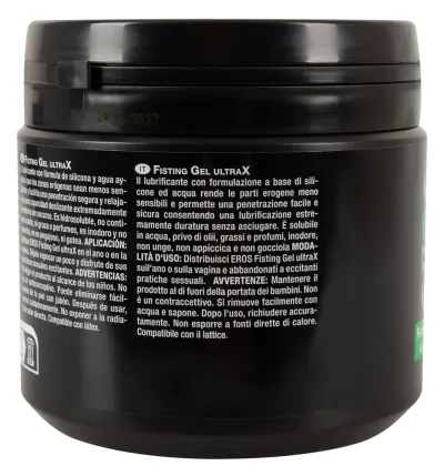 Hybridní lubrikační gel na fisting EROS UltraX, 500 ml - obrázek 5